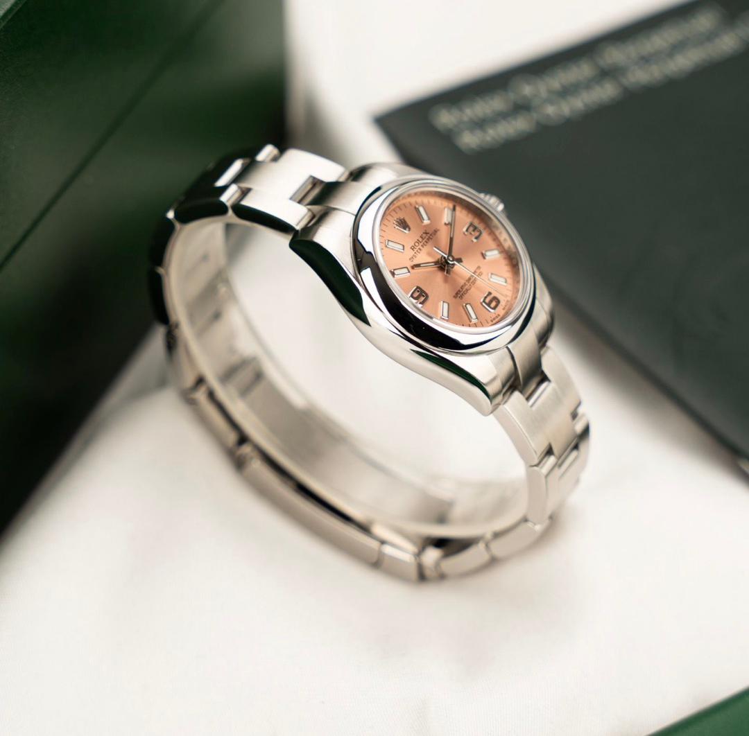 Rolex Oyster Perpetual 26 176200 Rose - Ensemble complet – Image 2