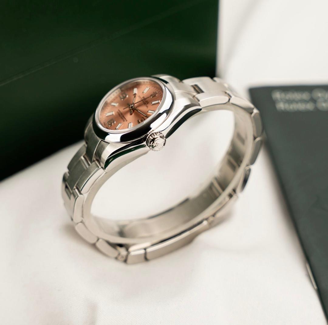 Rolex Oyster Perpetual 26 176200 Rose - Ensemble complet – Image 8