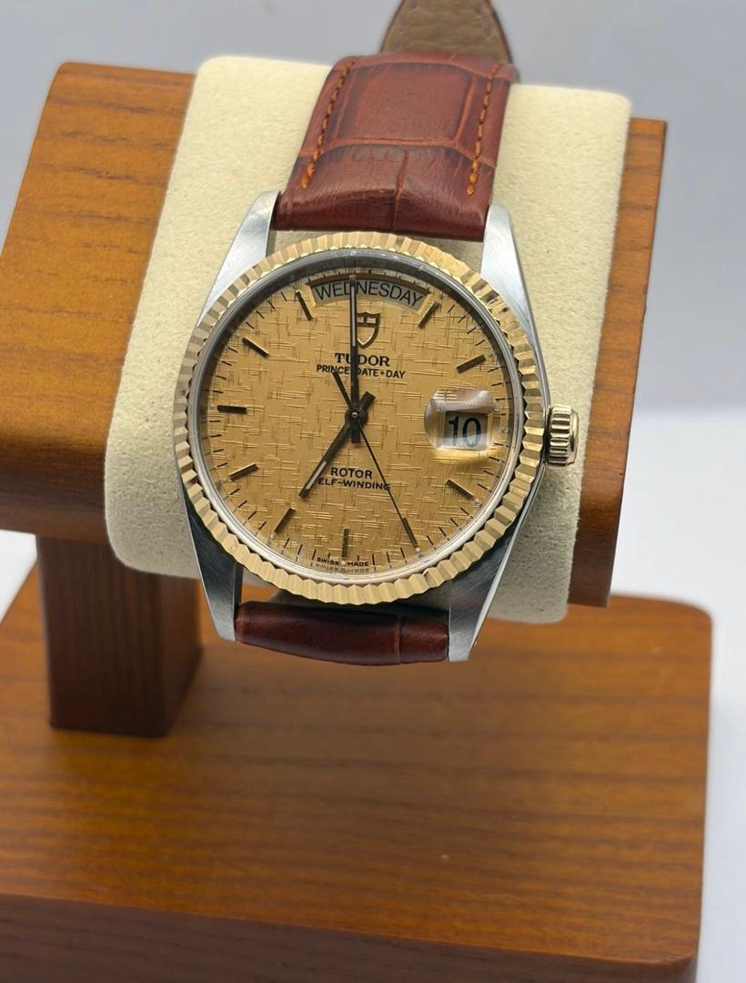 Tudor Prince Date Day 36 mm avec papiers d'origine – Image 2