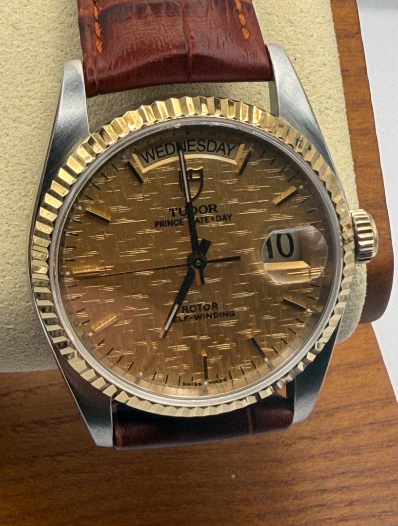 Tudor Prince Date Day 36 mm avec papiers d'origine – Image 3