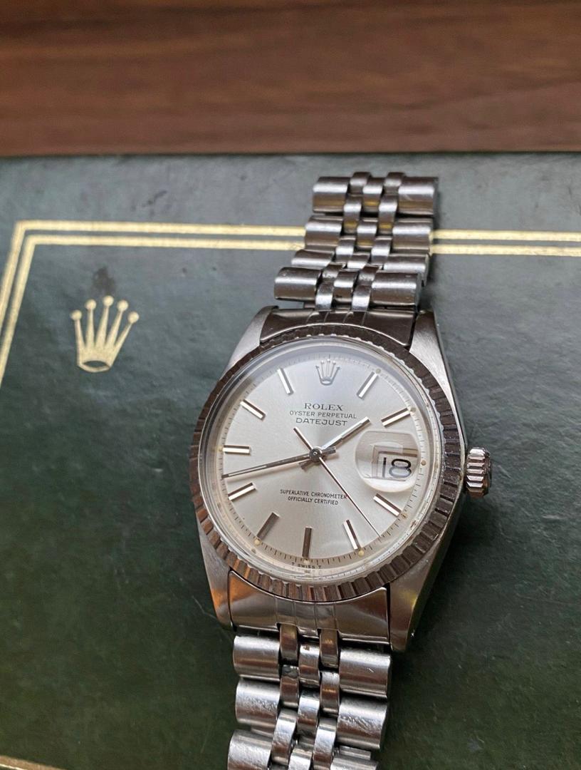 ROLEX 1603 DATEJUST 36 MM, BOÎTE/PAPIERS/ACCESSOIRES – Image 4