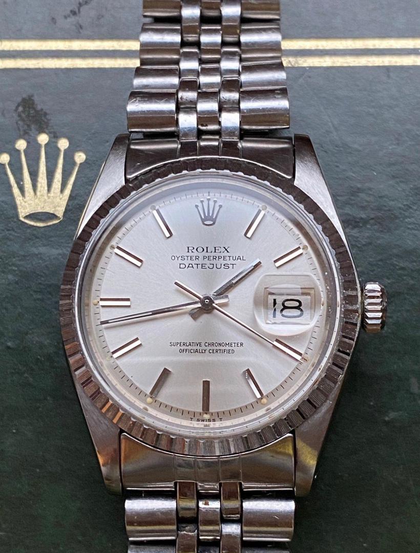 ROLEX 1603 DATEJUST 36 MM, BOÎTE/PAPIERS/ACCESSOIRES – Image 5
