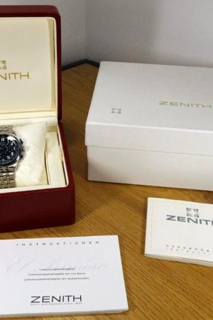 ZENITH 40 mm EL PRIMERO HW Chronographe Remontage Manuel 02.0500.420...