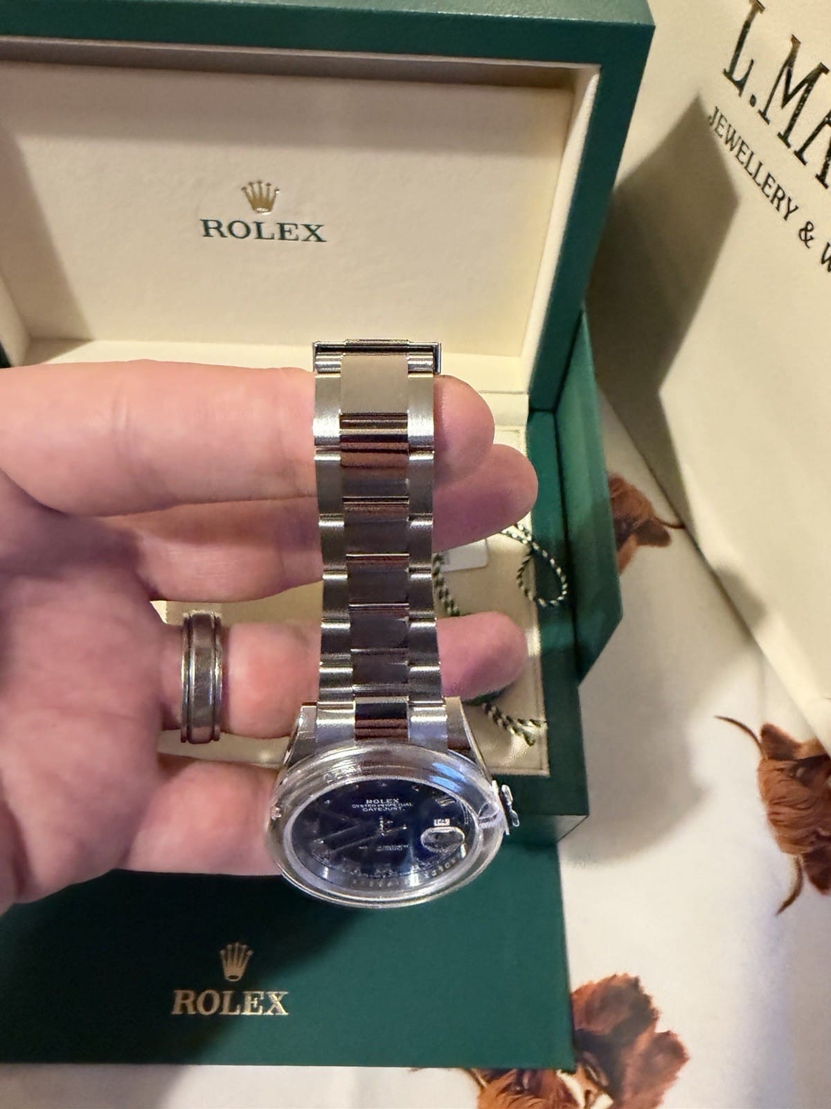 Rolex Datejust 41 Oyster M126300-0017 de 2025, avec boîte et papiers. – Image 4