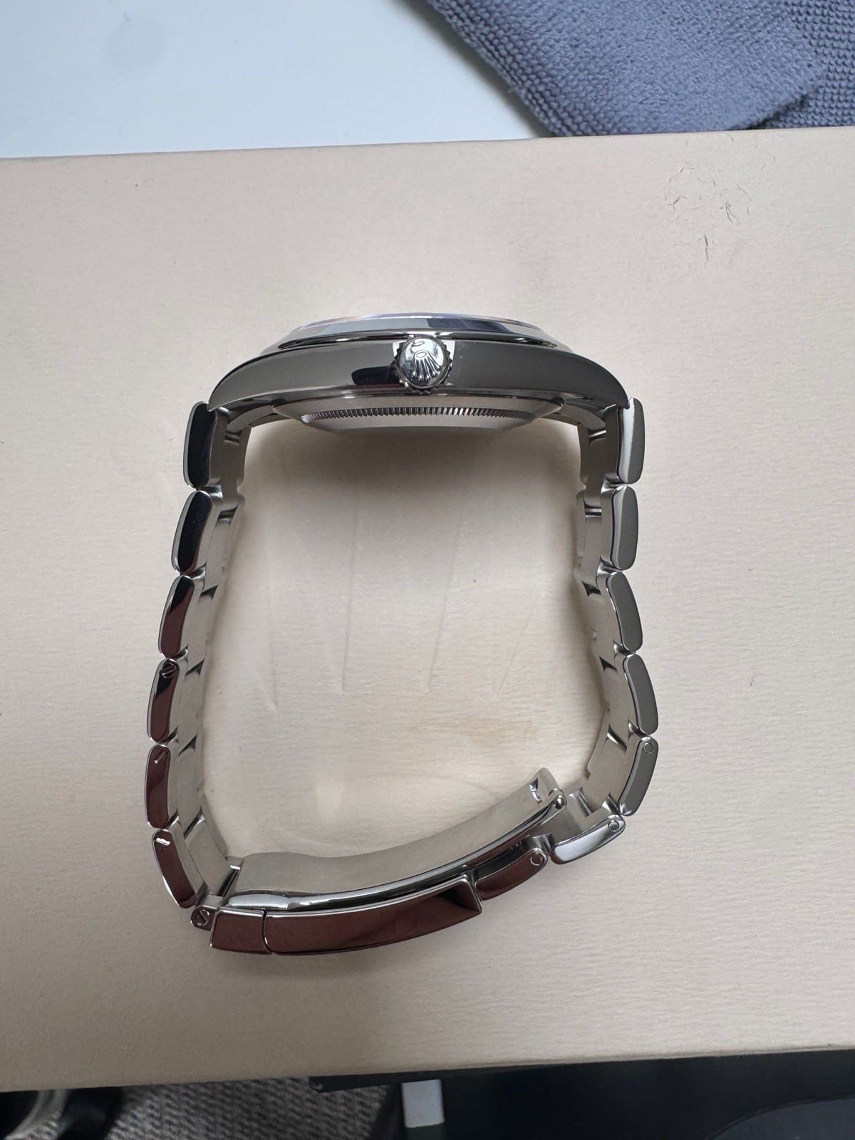 Rolex Datejust 41 Cadran Wimbledon 126300 Acier Oyster 2021 Boîte et papiers – Image 4