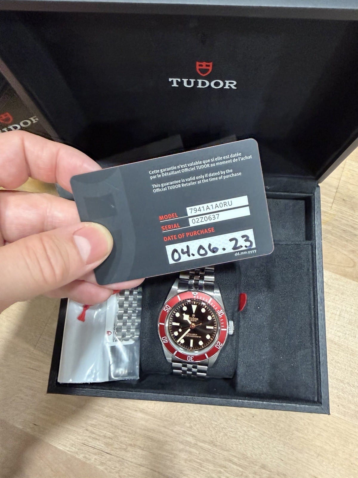 2023 Tudor Black Bay 41 Bourgogne - M7941A1A0RU-0003 - B&P - METAS