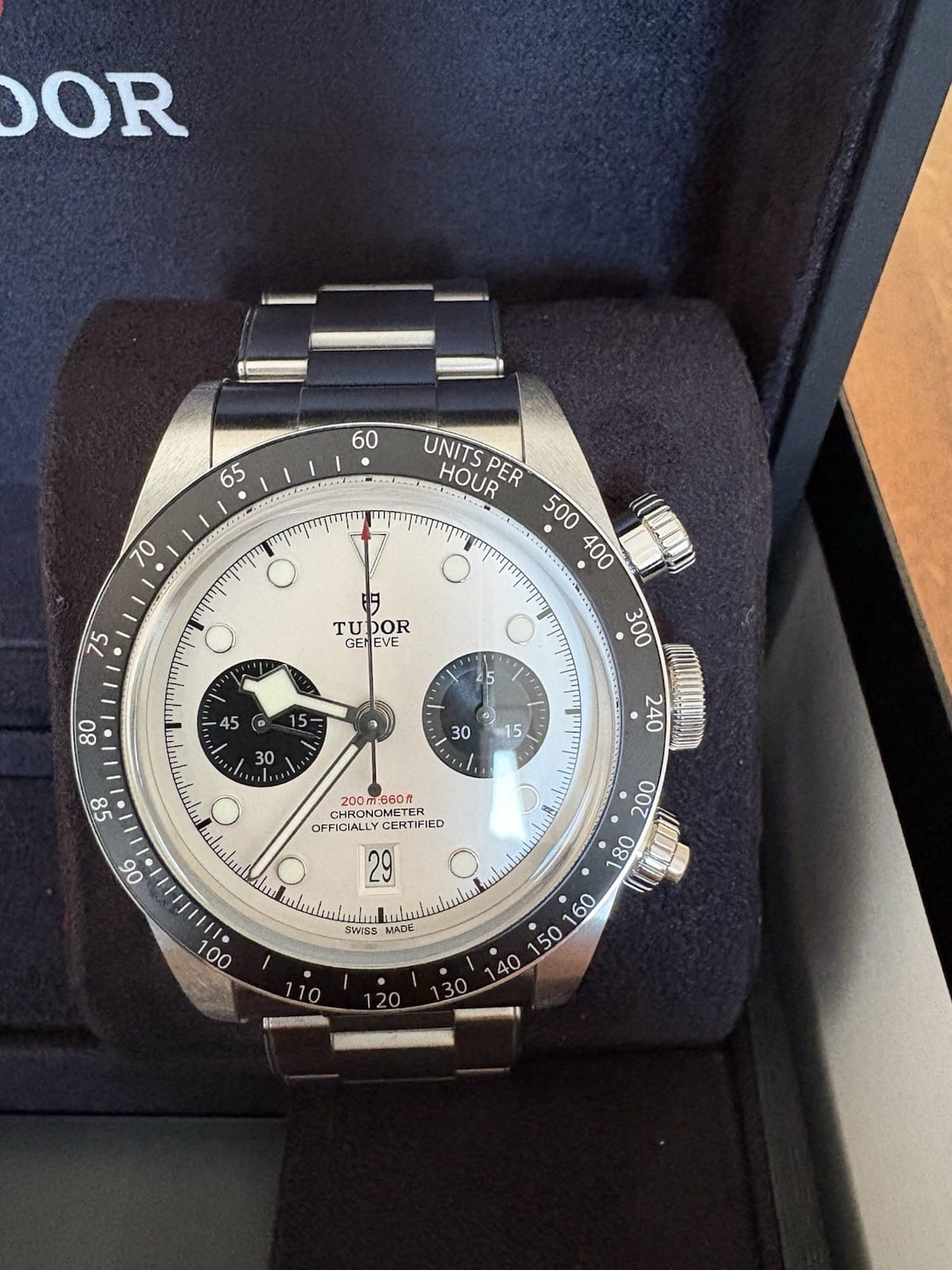 Montre TUDOR Black Bay Panda Blanche M79360N – Image 2