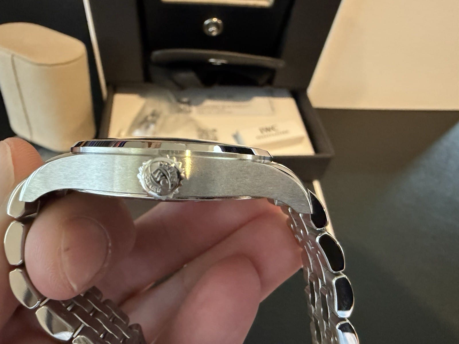 Montre d'aviateur IWC Mark XX cadran bleu - IW328204 - B&P - Excellent état – Image 6