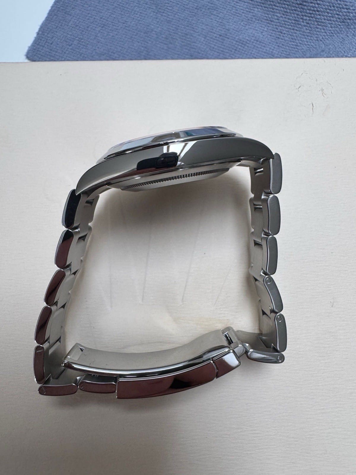 Rolex Datejust 41 Cadran Wimbledon 126300 Acier Oyster 2021 Boîte et papiers – Image 5