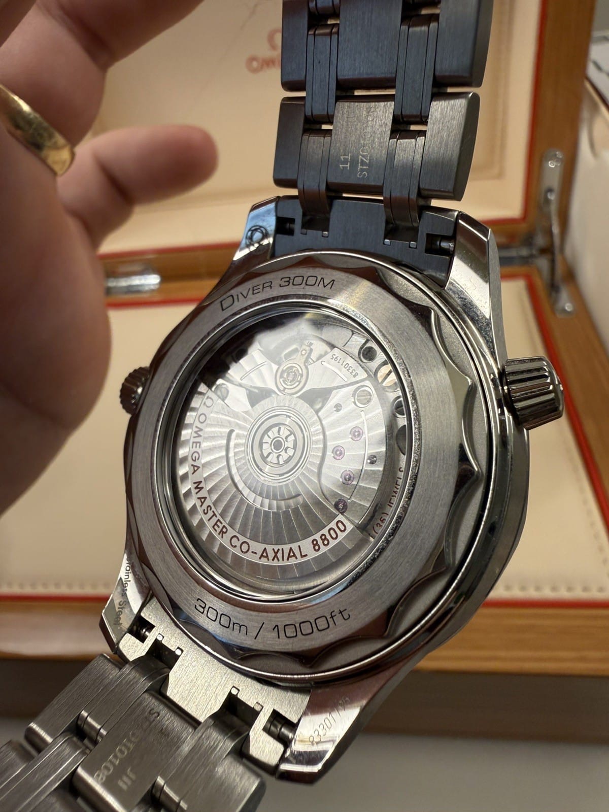 OMEGA Seamaster Diver 300M 210.30.42.20.01.001 Cadran Noir Modèle 2021 – Image 15