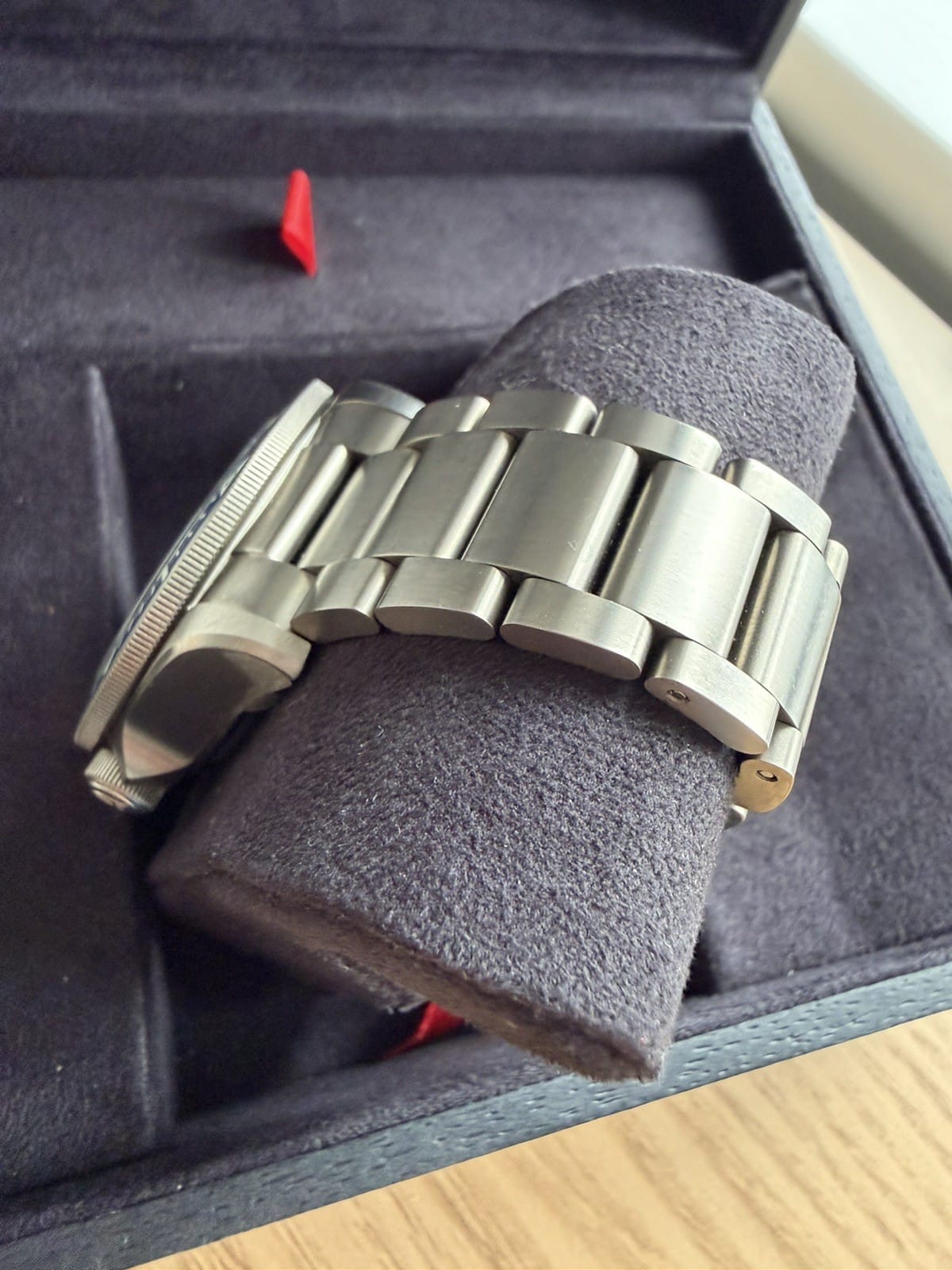 Montre TUDOR Pelagos 25600TB Bracelet en titane bleu 2023 42 mm Boîte, papiers et garantie – Image 12