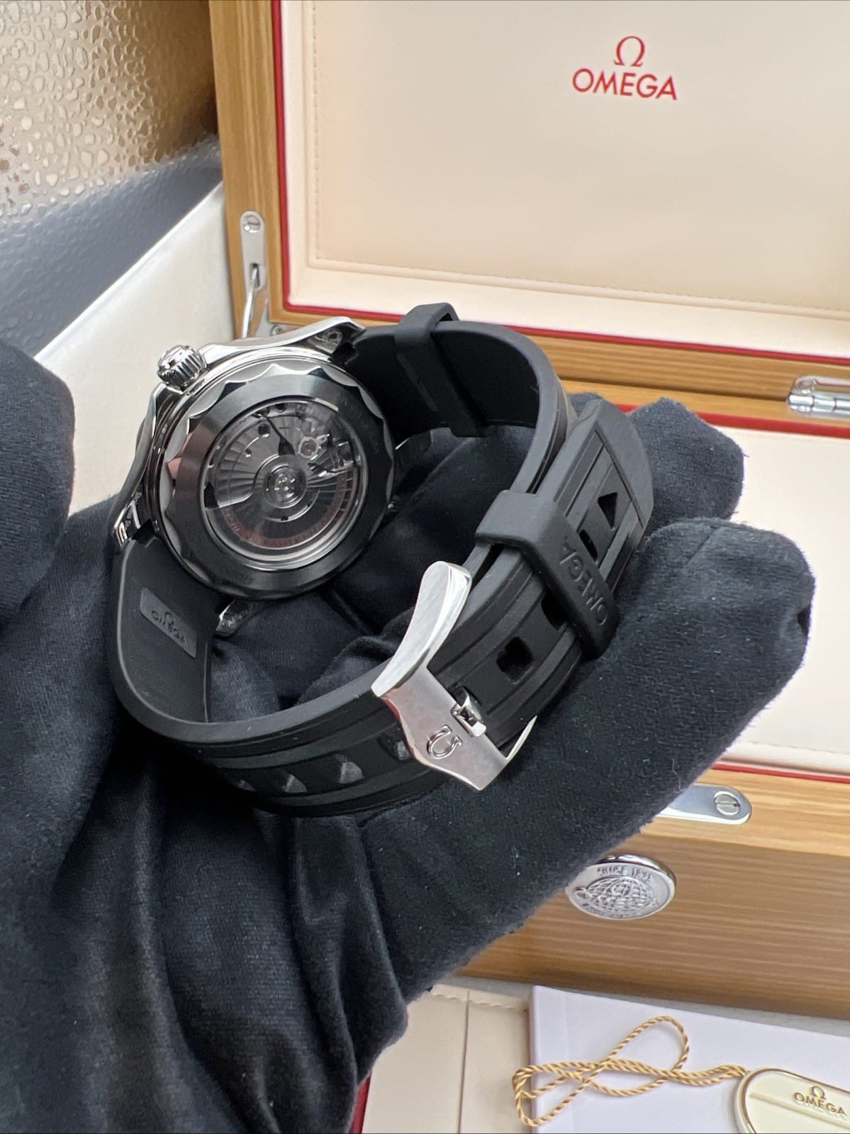 Omega Seamaster 300M 42 mm Cadran blanc 210.32.42.20.01.001 État neuf 2025 – Image 12