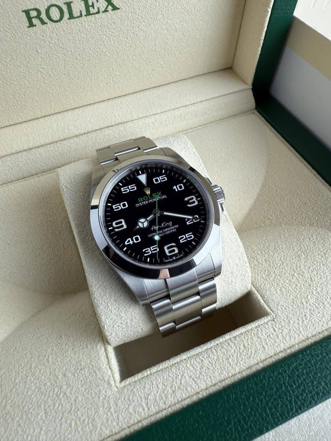 Rolex Air King 126900 Coffret et papiers 2023 Reçus originaux Ensemble complet – Image 2