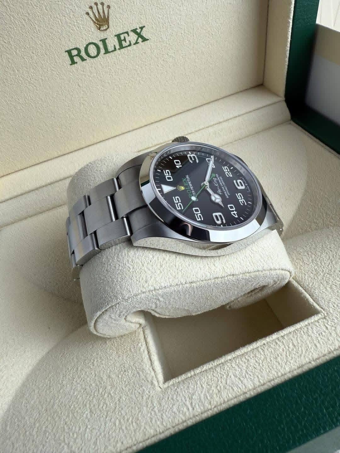 Rolex Air King 126900 Coffret et papiers 2023 Reçus originaux Ensemble complet – Image 5