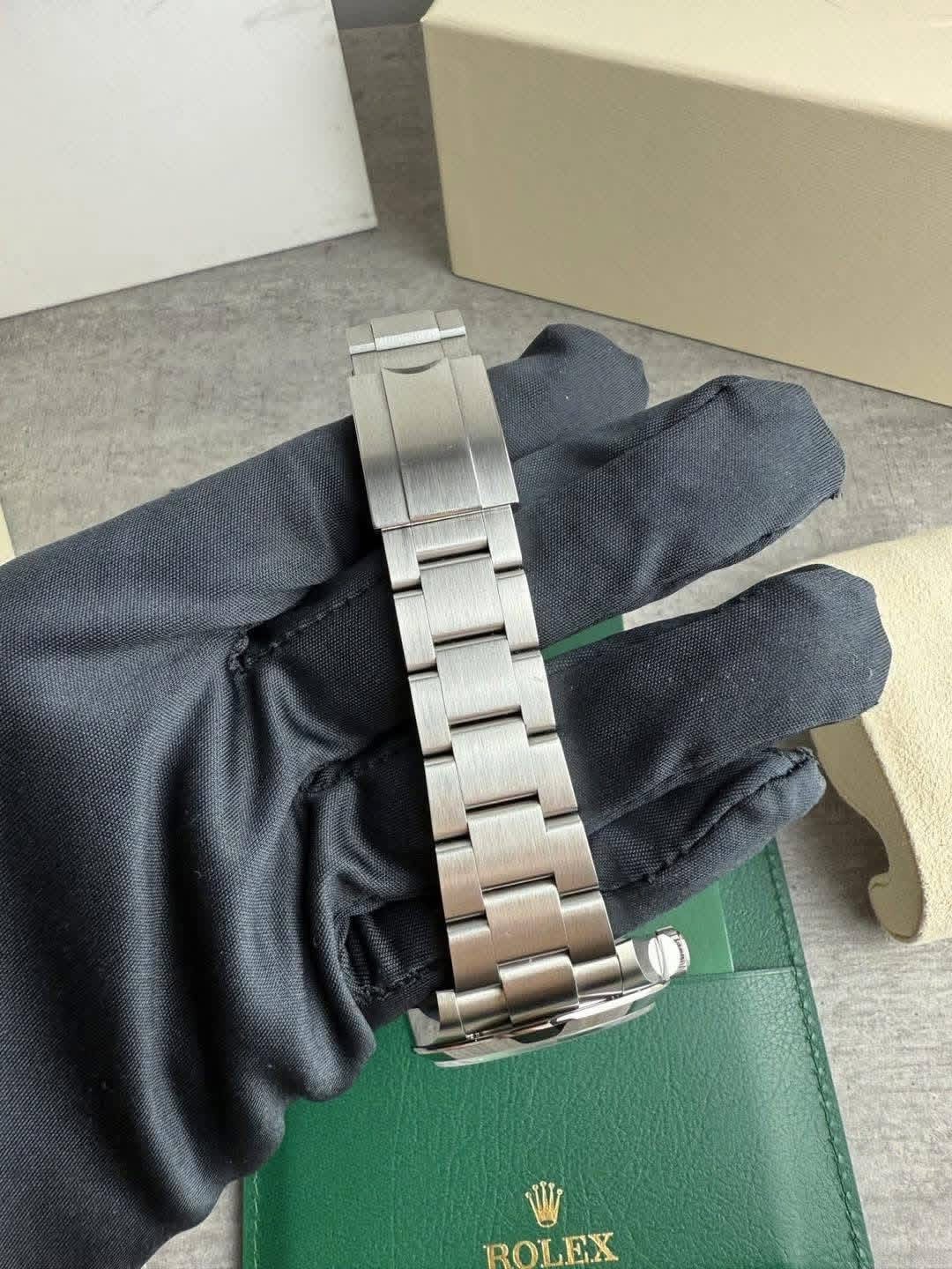 Rolex Air King 126900 Coffret et papiers 2023 Reçus originaux Ensemble complet – Image 12