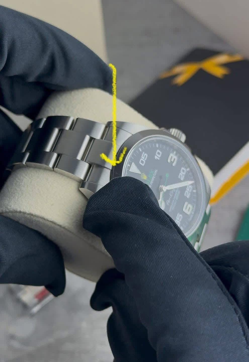 Rolex Air King 126900 Coffret et papiers 2023 Reçus originaux Ensemble complet – Image 13