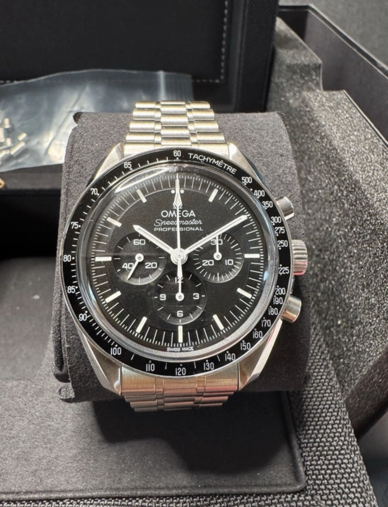 OMEGA Speedmaster Moonwatch Professional Hesalite 310.30.42.50.01.001 Chrono – Image 2