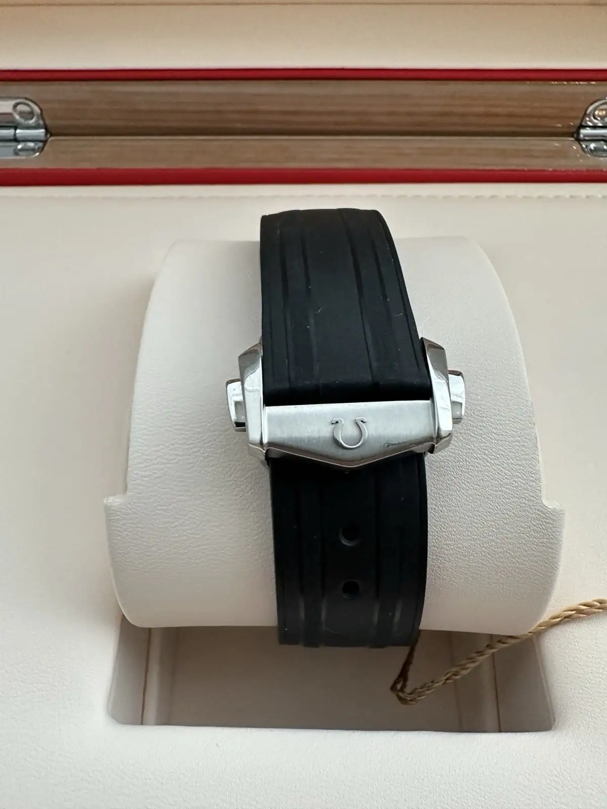 OMEGA Seamaster 300M Blanc 210.32.42.20.04.001 Bracelet déployant d'origine boîte, cartes et étiquette. – Image 18