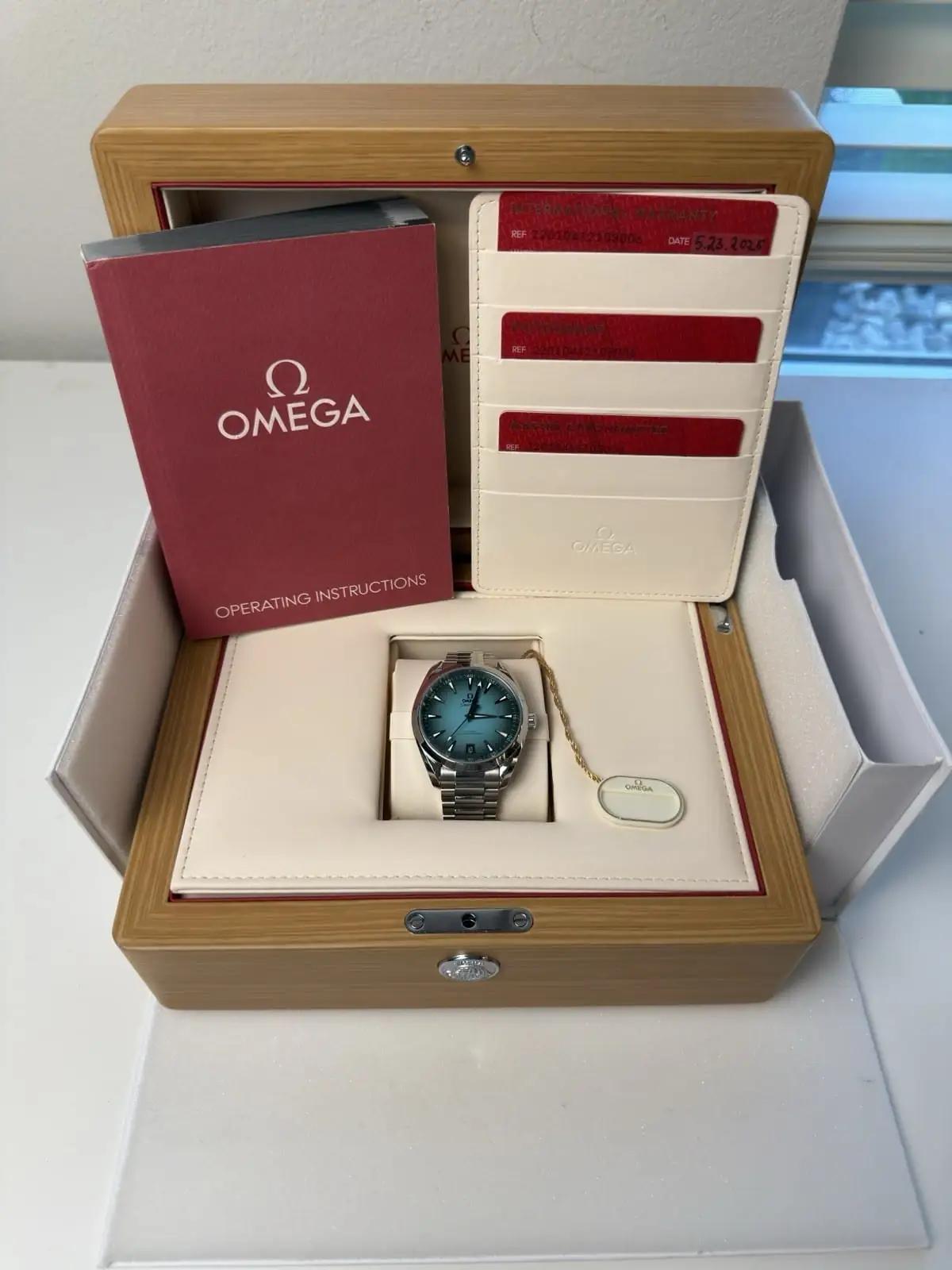 Omega Seamaster Aqua Terra Turquoise 41 mm 220.10.41.21.03.006 2025 – Image 10