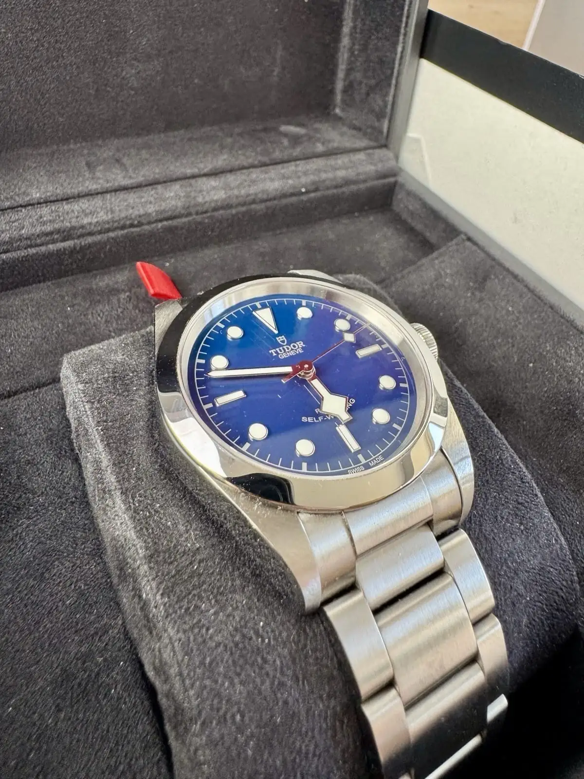Tudor Black Bay 41 Cadran bleu 79540 (2023) Ensemble complet 41 mm Garantie jusqu'en 2028 – Image 8