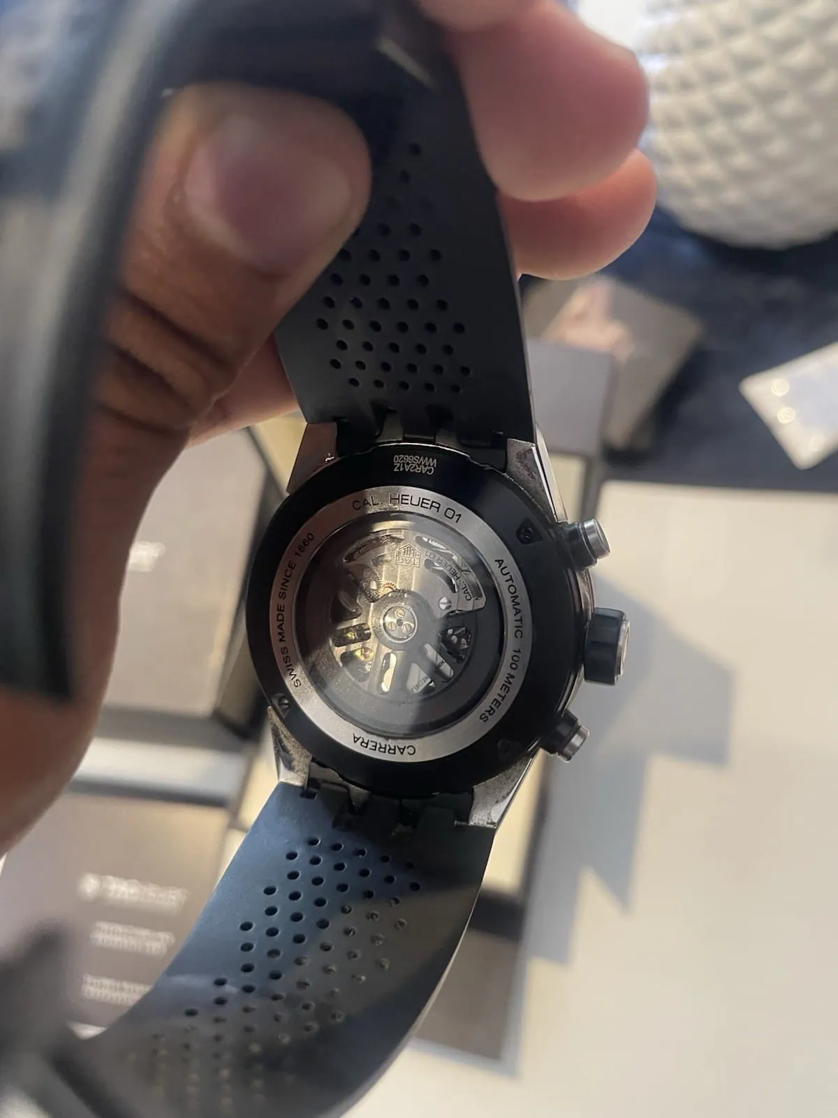 Montre homme Tag Heuer Carrera Calibre Heuer 01 Chronographe – Image 3