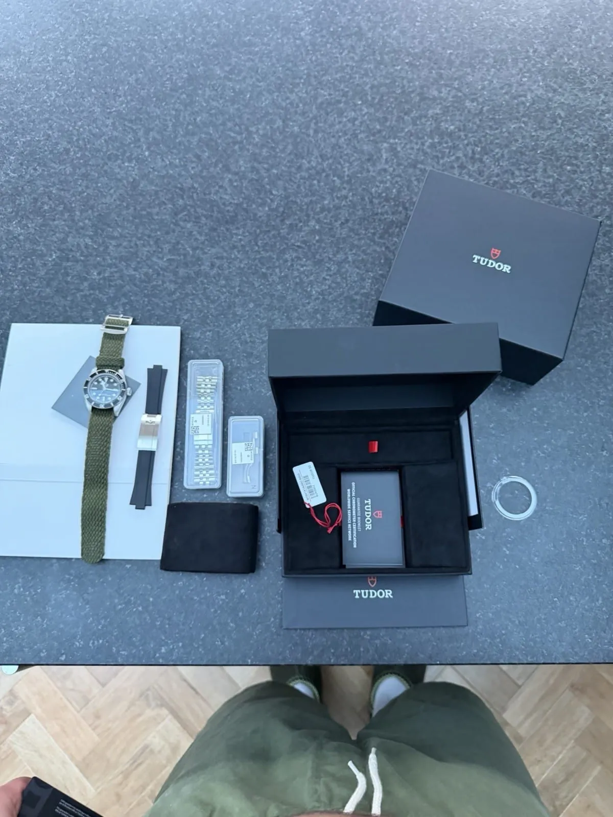 Tudor Black Bay 41 Monochrome - Bracelet Jubilee 5 maillons - Coffret complet 2025 - 7941A1A0NU – Image 14