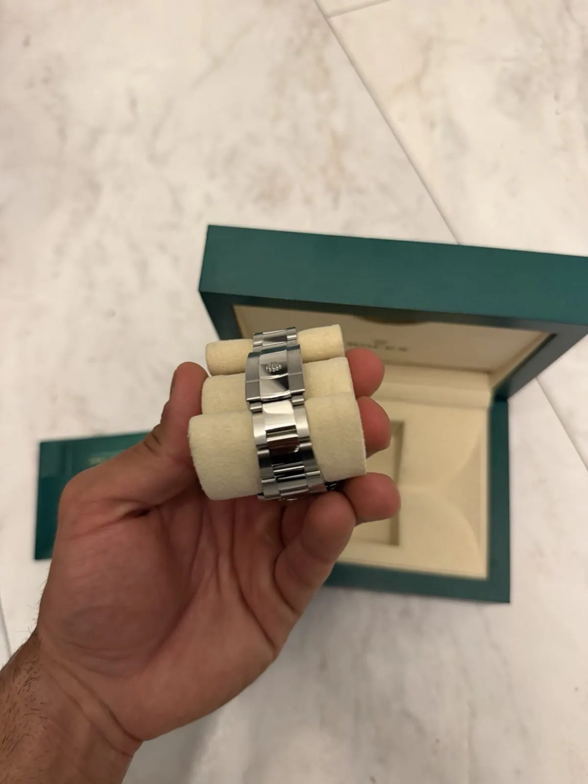 Rolex Datejust 41126300 41 mm Cadran Wimbledon Acier inoxydable - Boîte et papiers 2022 – Image 8