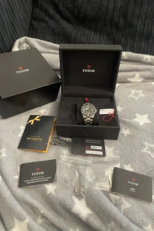 Montre Tudor Pelagos en titane pour homme, ensemble complet, à partir de 2022, réf. 25407N