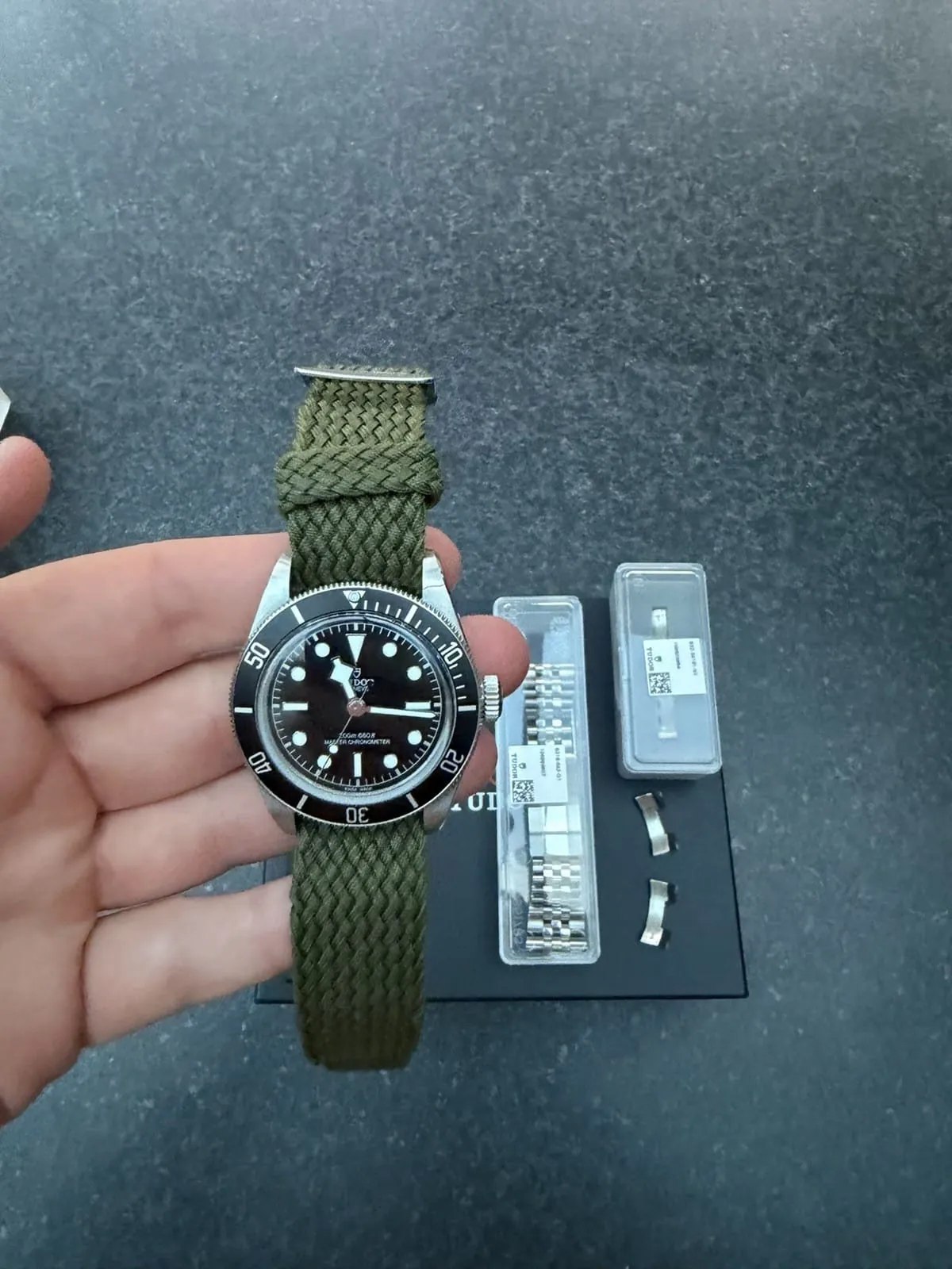 Tudor Black Bay 41 Monochrome - Bracelet Jubilee 5 maillons - Coffret complet 2025 - 7941A1A0NU – Image 2