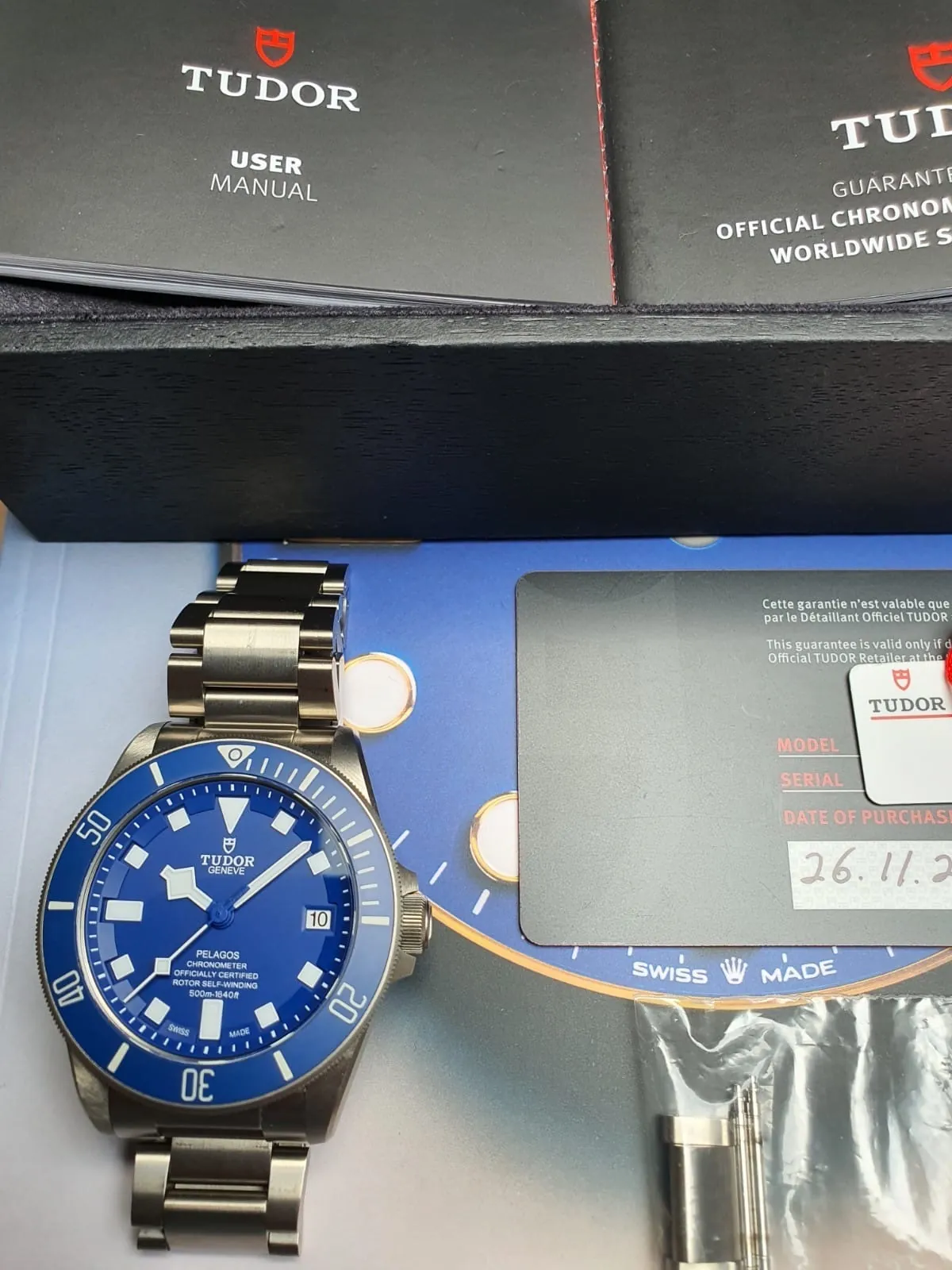 Montre homme TUDOR Pelagos bleue - 25600TB – Image 2