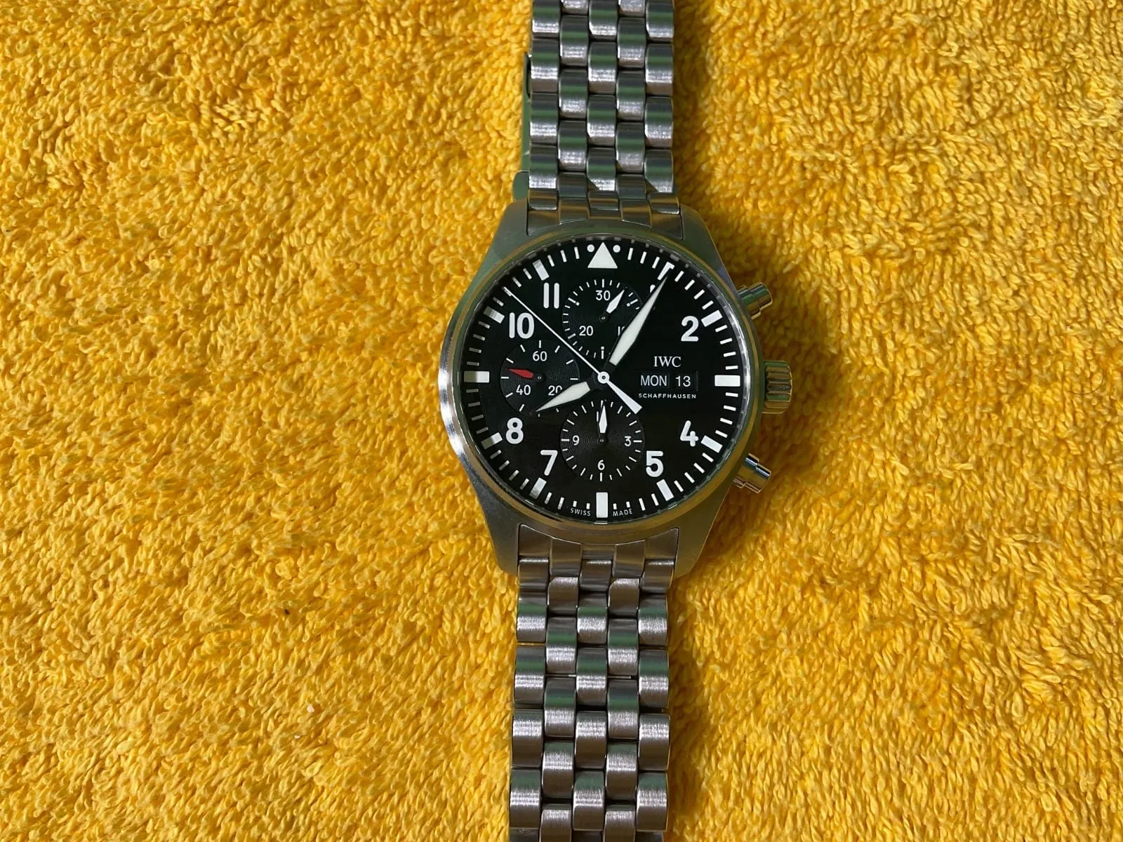 Chronographe IWC Pilot réf. IW377710 – Image 2