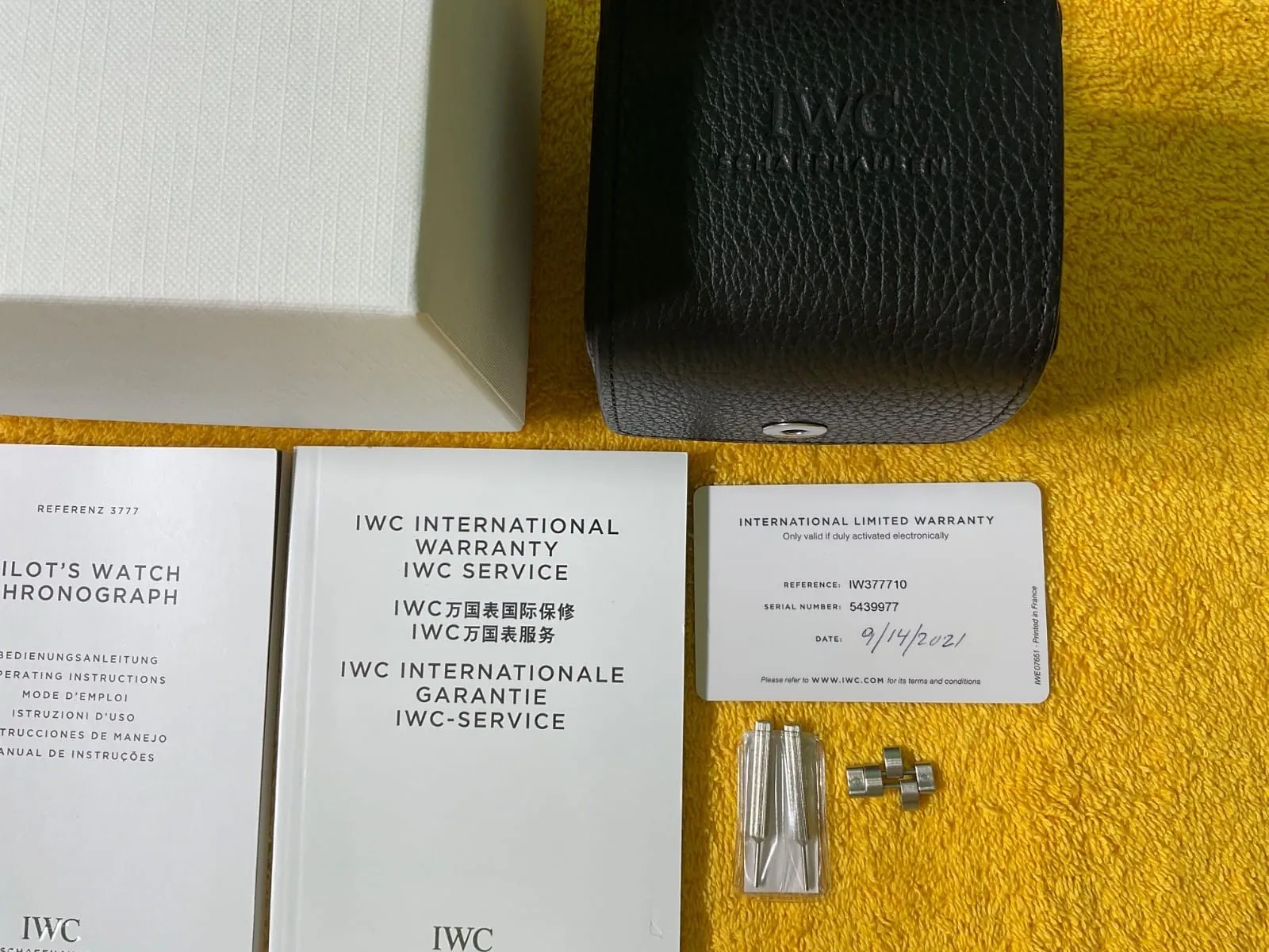 Chronographe IWC Pilot réf. IW377710 – Image 18