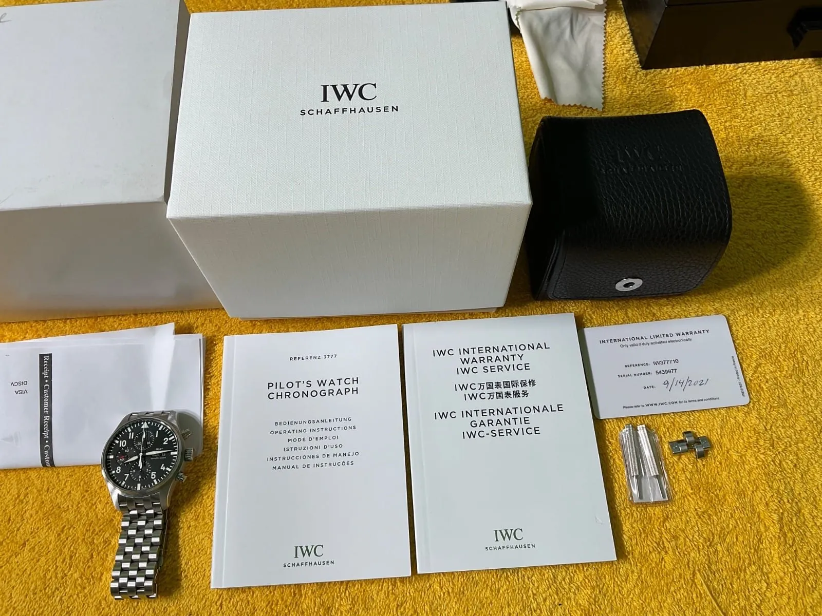 Chronographe IWC Pilot réf. IW377710 – Image 17