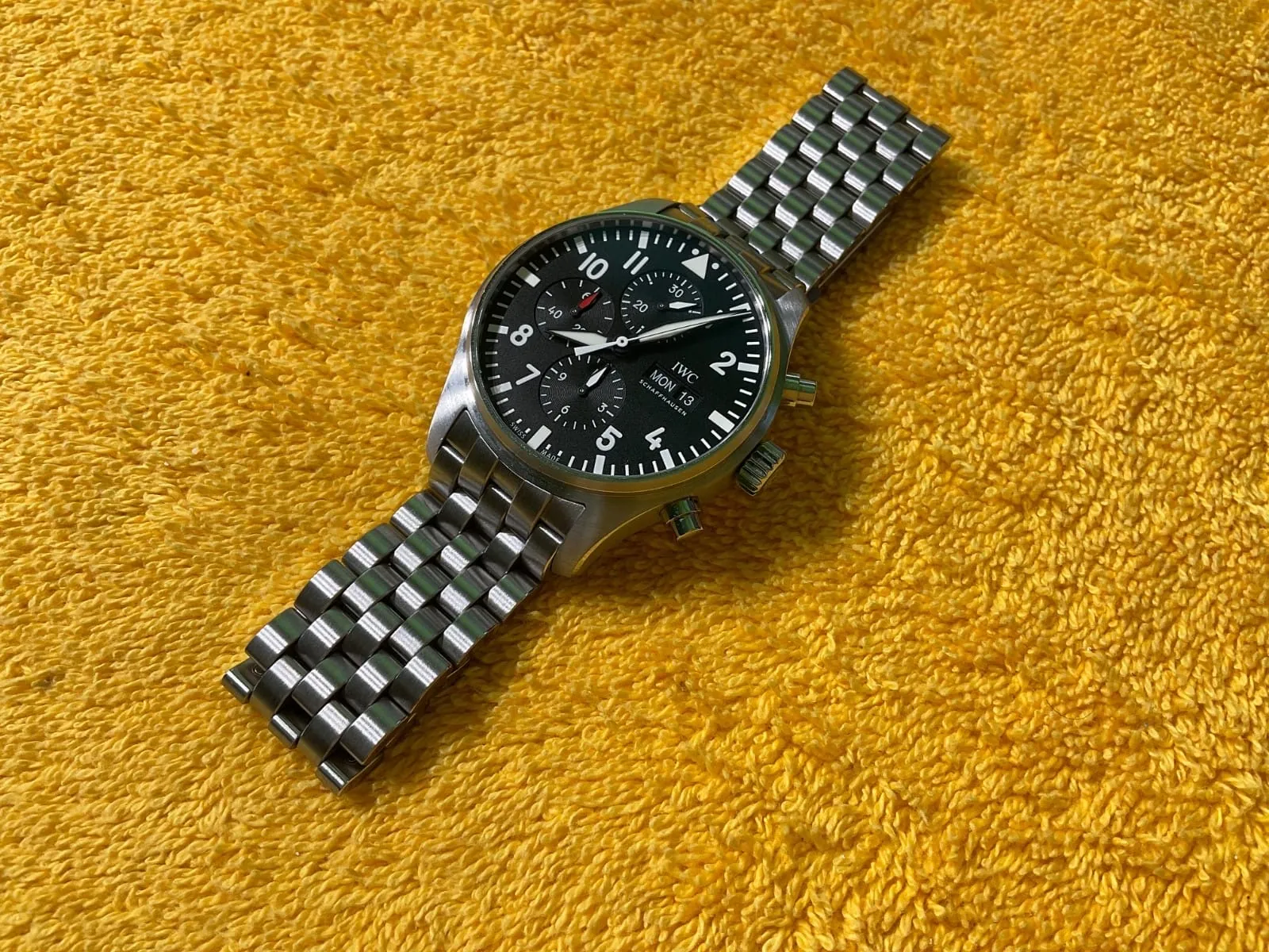 Chronographe IWC Pilot réf. IW377710 – Image 3
