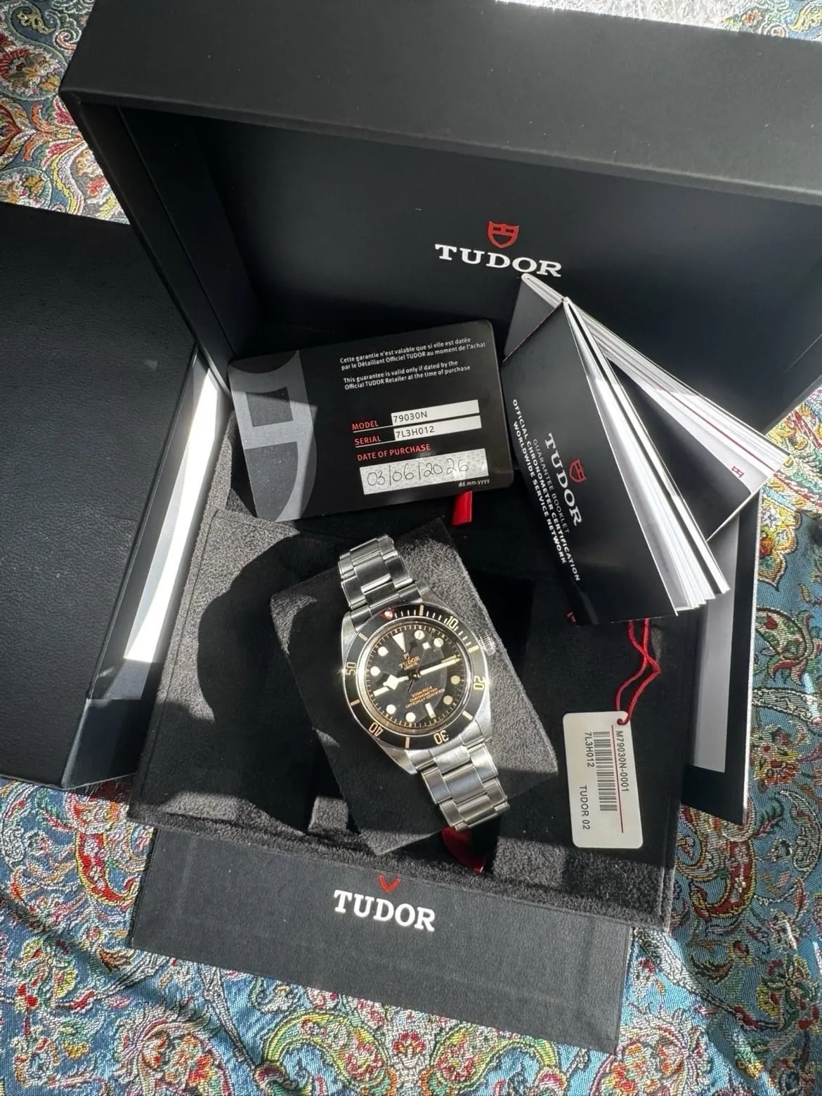 Montre TUDOR Black Bay 58 79030N neuve, cadran noir, automatique, année 2026, ensemble complet, jamais portée – Image 12