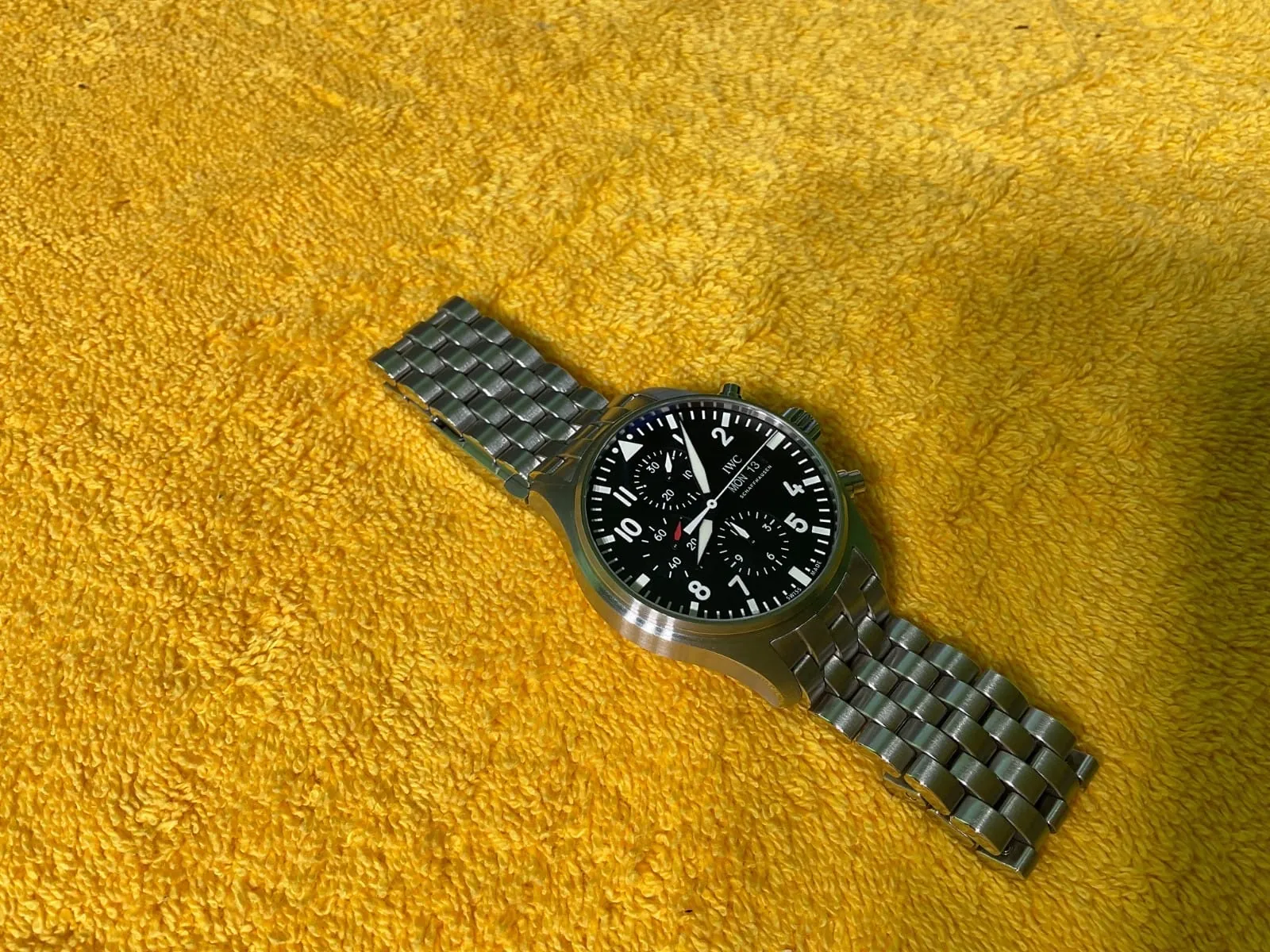 Chronographe IWC Pilot réf. IW377710 – Image 4