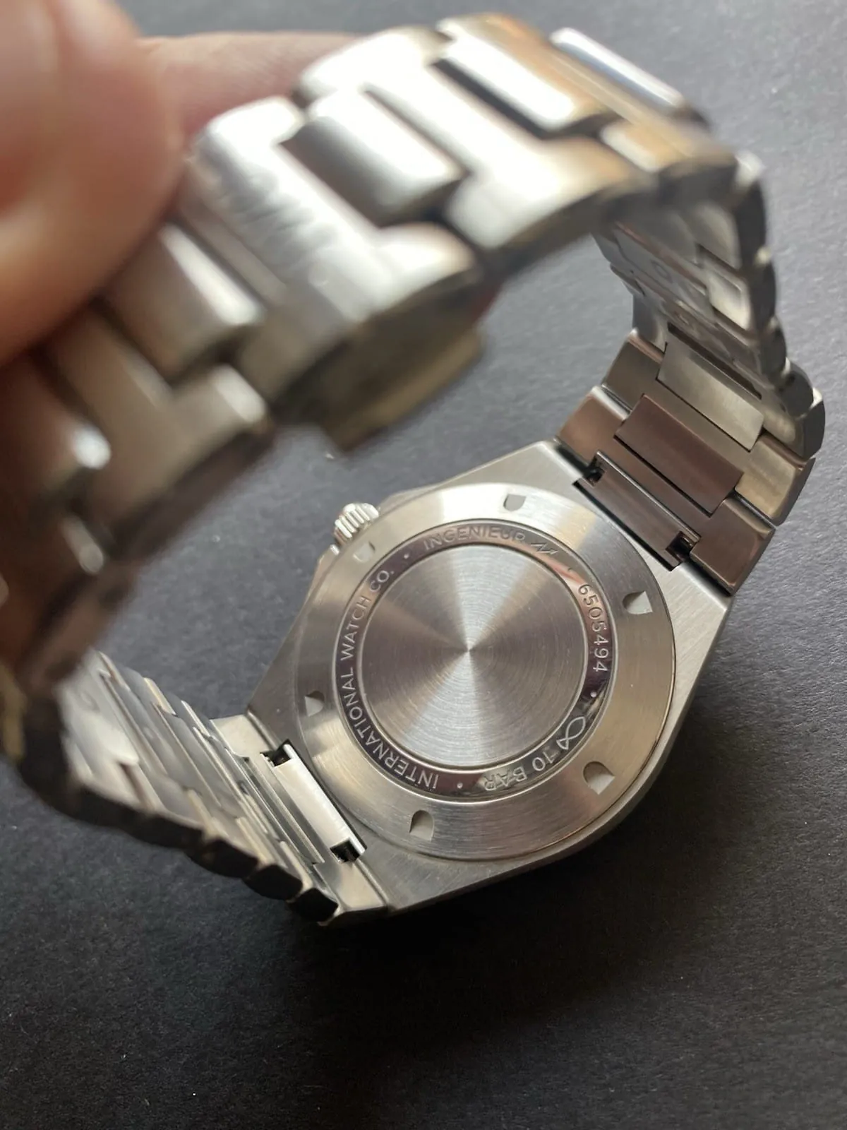IWC Ingenieur 40 mm Cadran noir avec boîte et papiers – Image 5