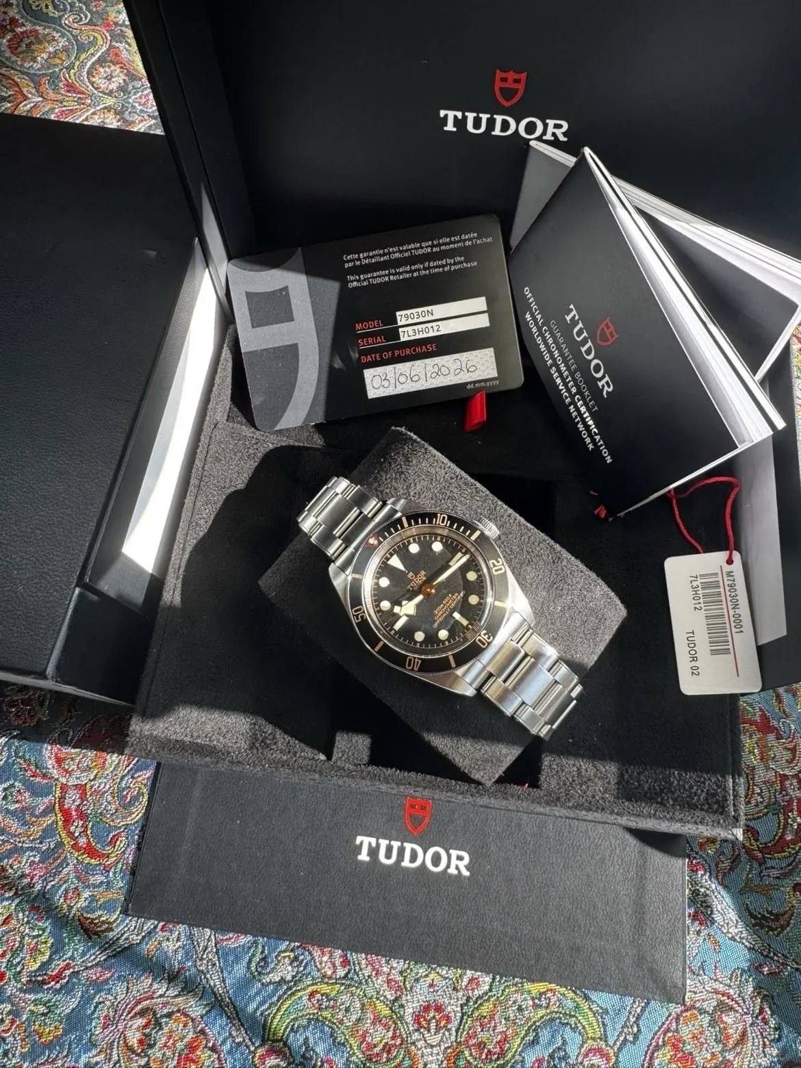 Montre TUDOR Black Bay 58 79030N neuve, cadran noir, automatique, année 2026, ensemble complet, jamais portée – Image 11